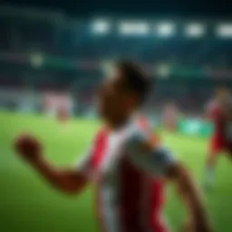 AFC Ajax players in action during a match