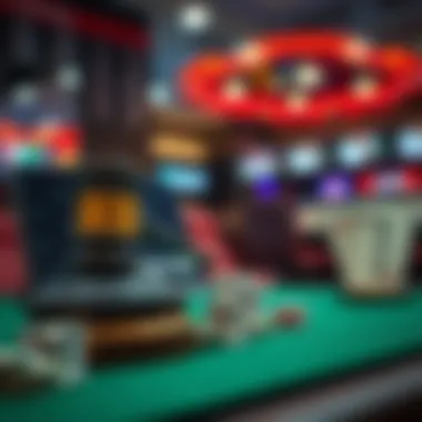 Understanding Legal Regulations in Online Gambling Representation of legal regulations surrounding online gambling in Canberra.