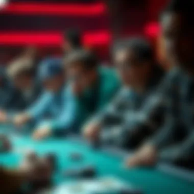 Community of online poker players