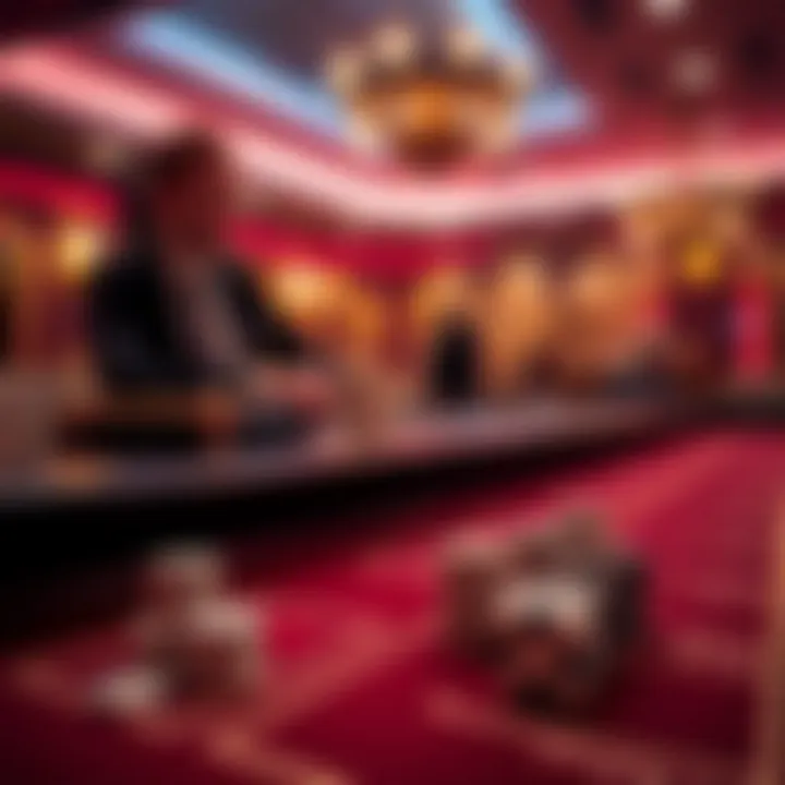 Different betting options available in baccarat