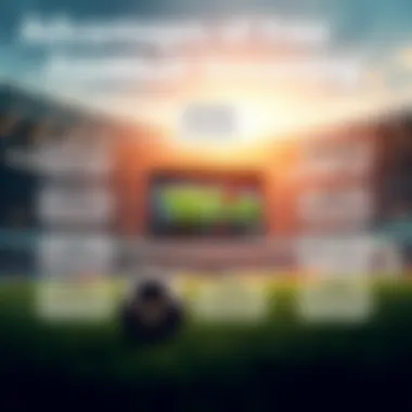 An infographic illustrating the advantages of free football streaming