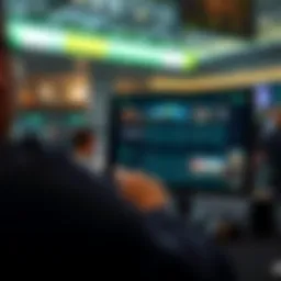 An overview of the Bet365 platform interface highlighting its features