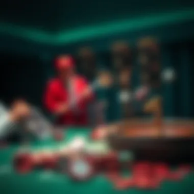 Illustration depicting various betting strategies