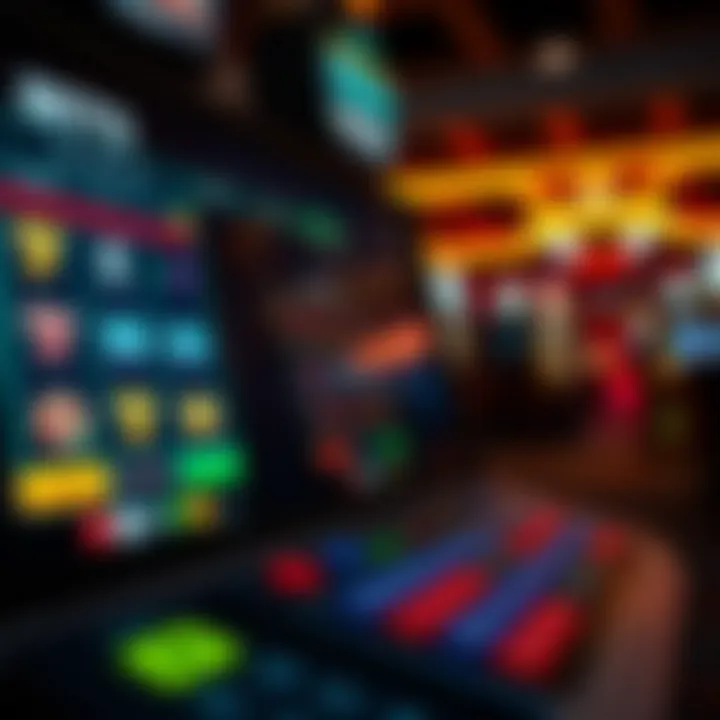 An online betting platform interface featuring slot games