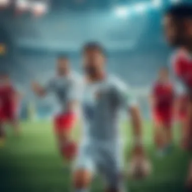 Cyprus national football team in action