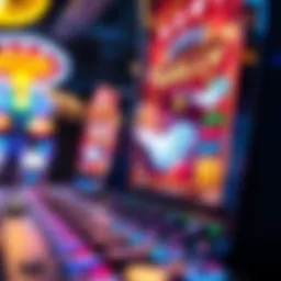 Vibrant slot game interface with dynamic graphics