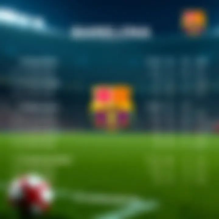 Individual player statistics for FC Barcelona