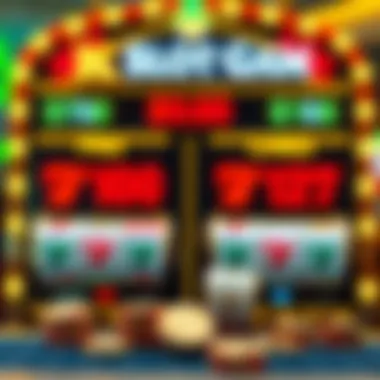 An illustration depicting the advantages and disadvantages of free slot games.