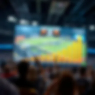 Graph showcasing the growth of sports streaming services