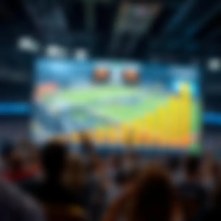 Graph showcasing the growth of sports streaming services