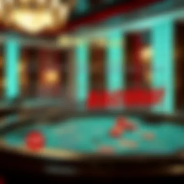 An infographic detailing the history of baccarat