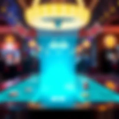 An infographic illustrating the history of online casinos and their evolution