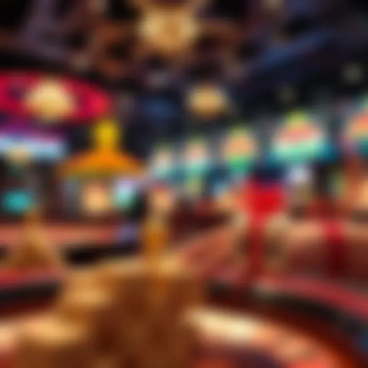 Diverse game offerings available at online casinos