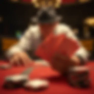 Strategic card play in blackjack