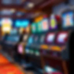 A visual representation of the evolution of slot machines from mechanical to digital formats.