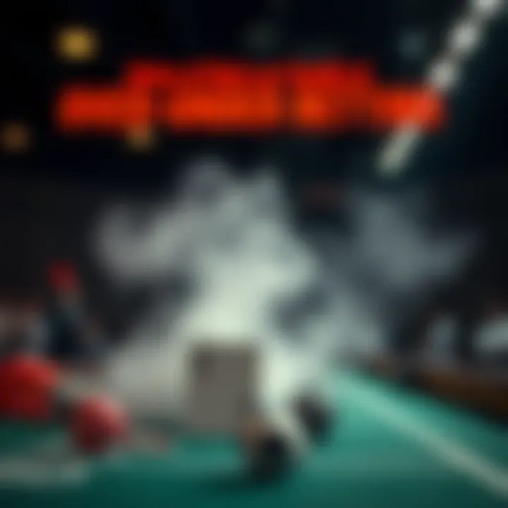 Visual representation of the risks involved in over under betting