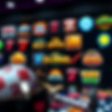 A collection of popular slot games logos from top providers