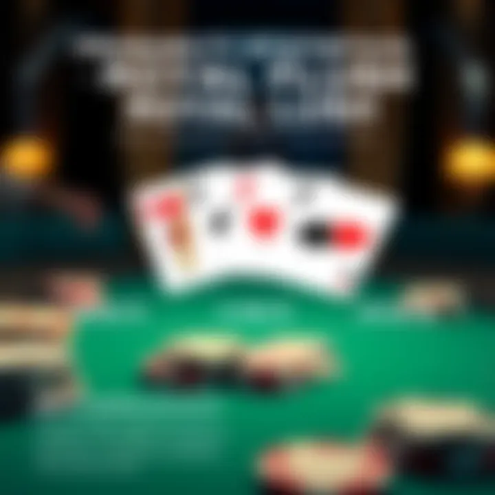 Infographic detailing the probability statistics of achieving a royal flush.