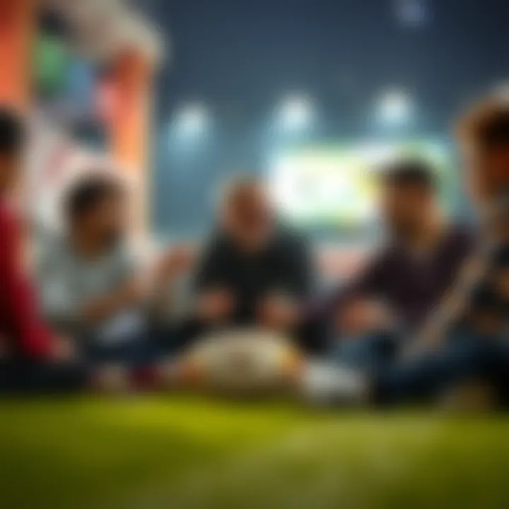 Community sharing experiences in rugby betting