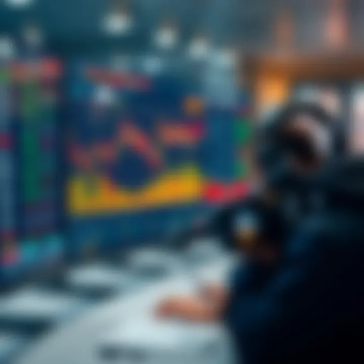 Visual representation of a sports trading platform interface