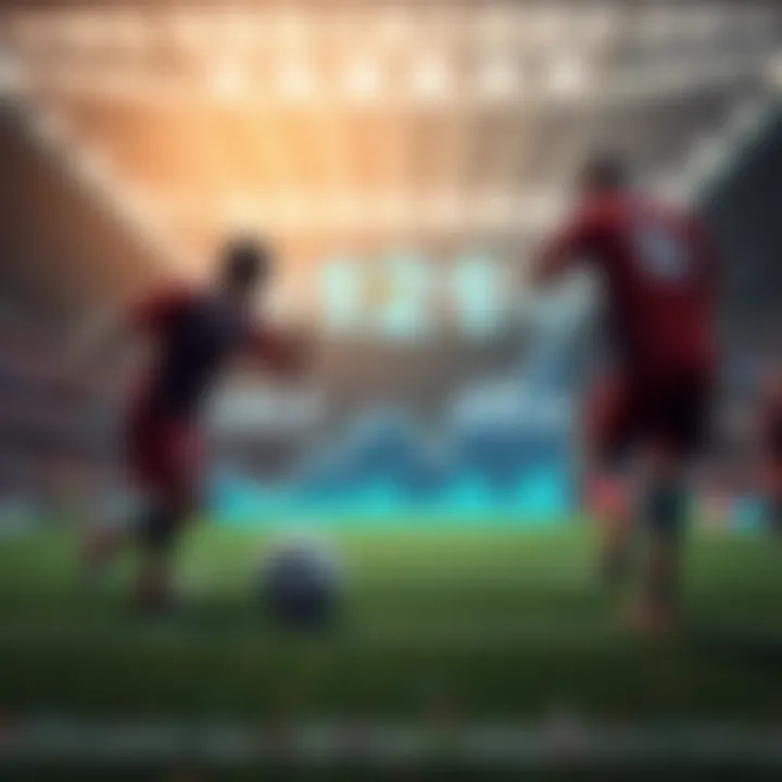 Statistical data visualization for betting