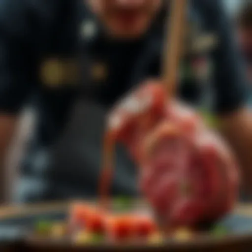 Conceptual representation of steak betting