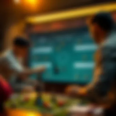 Examining Tactical Strategies for the Match Tactical board showing strategies