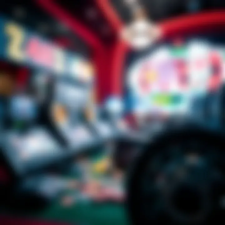 A diverse selection of popular casino games available at online platforms